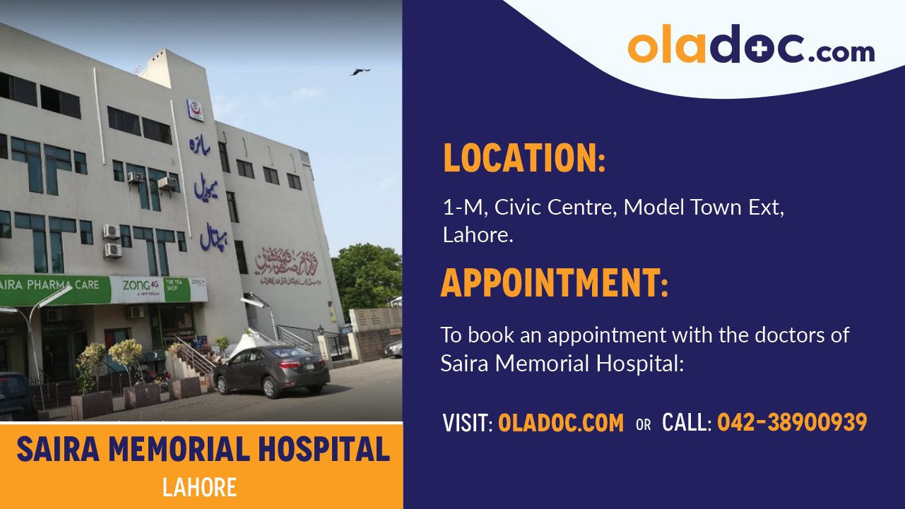 Location Of Saira Memorial Hospital Lahore